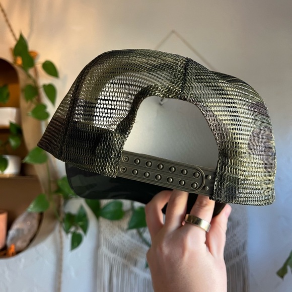 Florida Springs Council Trucker Hat – Camo Mesh Snapback, Cobra Brand, One Size - Picture 5 of 10